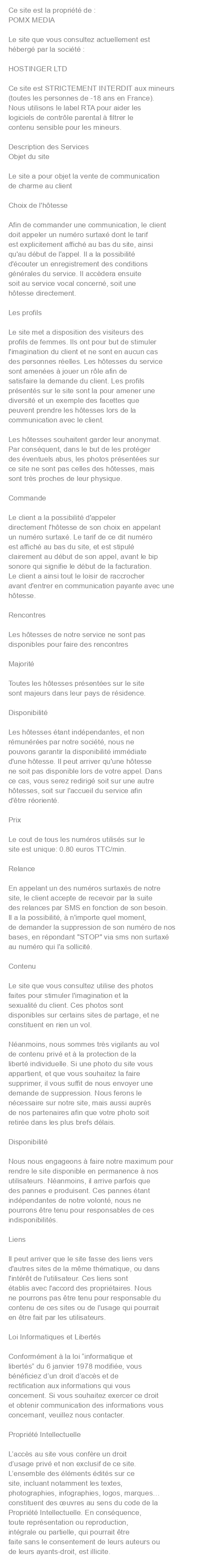 mentions legales
